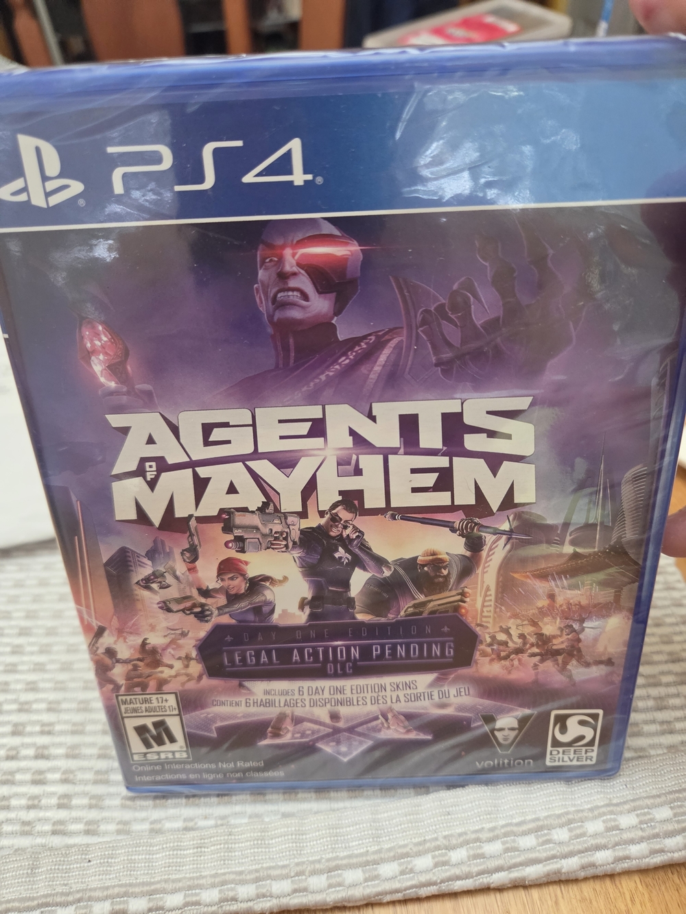 Agents of Mayhem For PS4 NEW And SEALED - Video Game